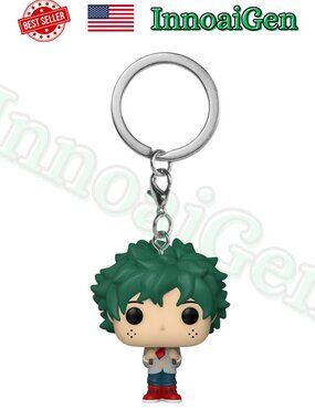 Funko Pocket Pop! My Hero Academia Izuku Midoriya Deku Vinyl Keychain NIB New